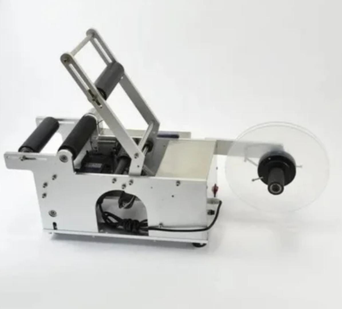 MT50 Semi Automatic Round Bottle Labeling Machine — Bottle & Flat Labellers Supplier India | VPX Machinery Indore