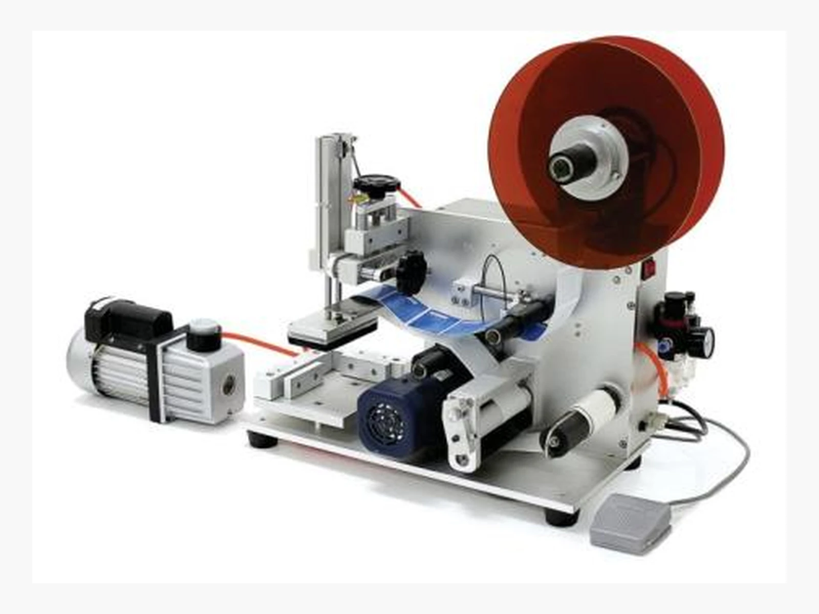 Semi-automatic Flat Labeling Machine — Labelling Machine Supplier India | VPX Machinery Indore